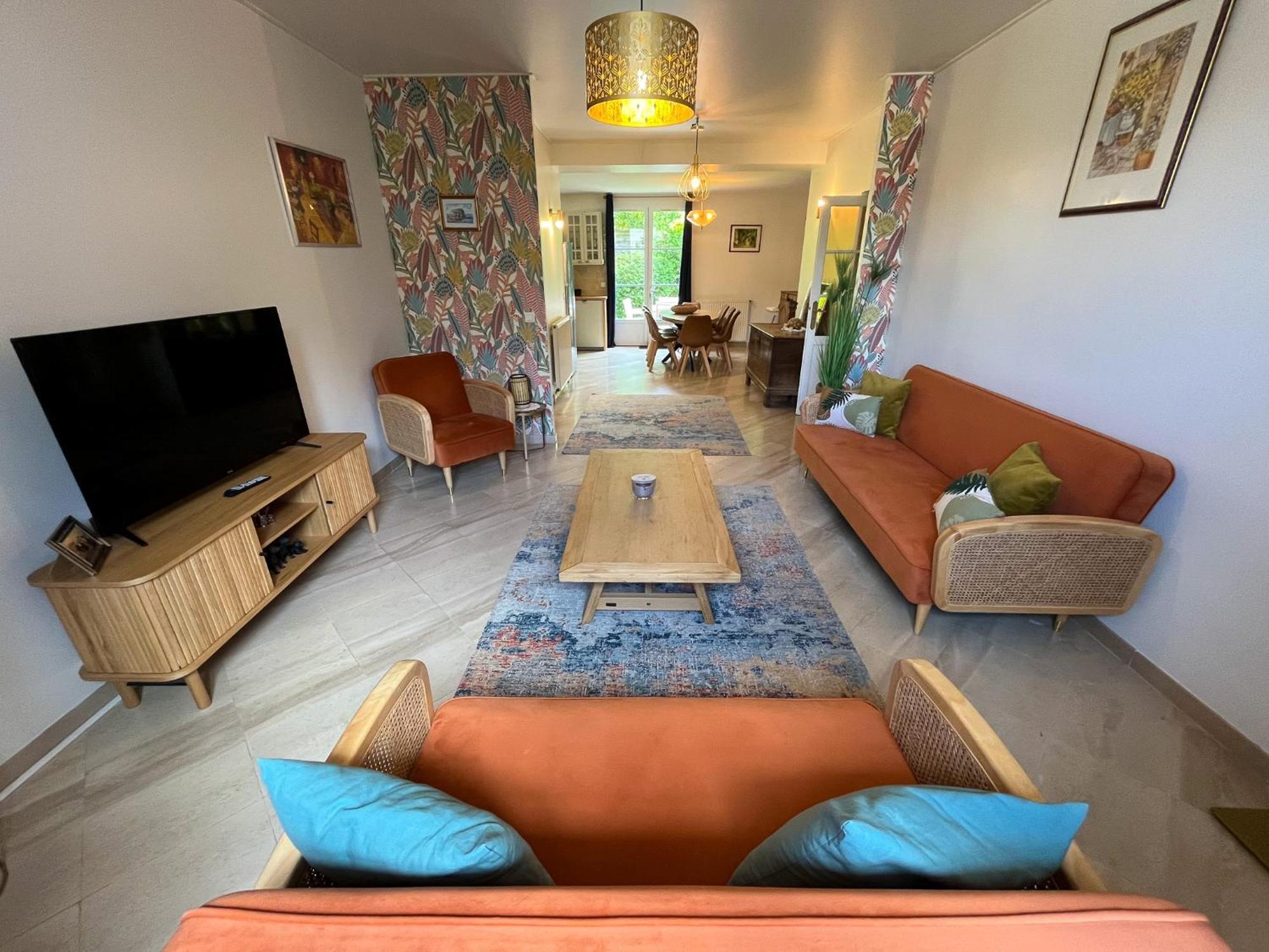 Appartement Rdc Avec Jardin Au Coeur De Barbizon 2 A 6 Personnes Exterior foto