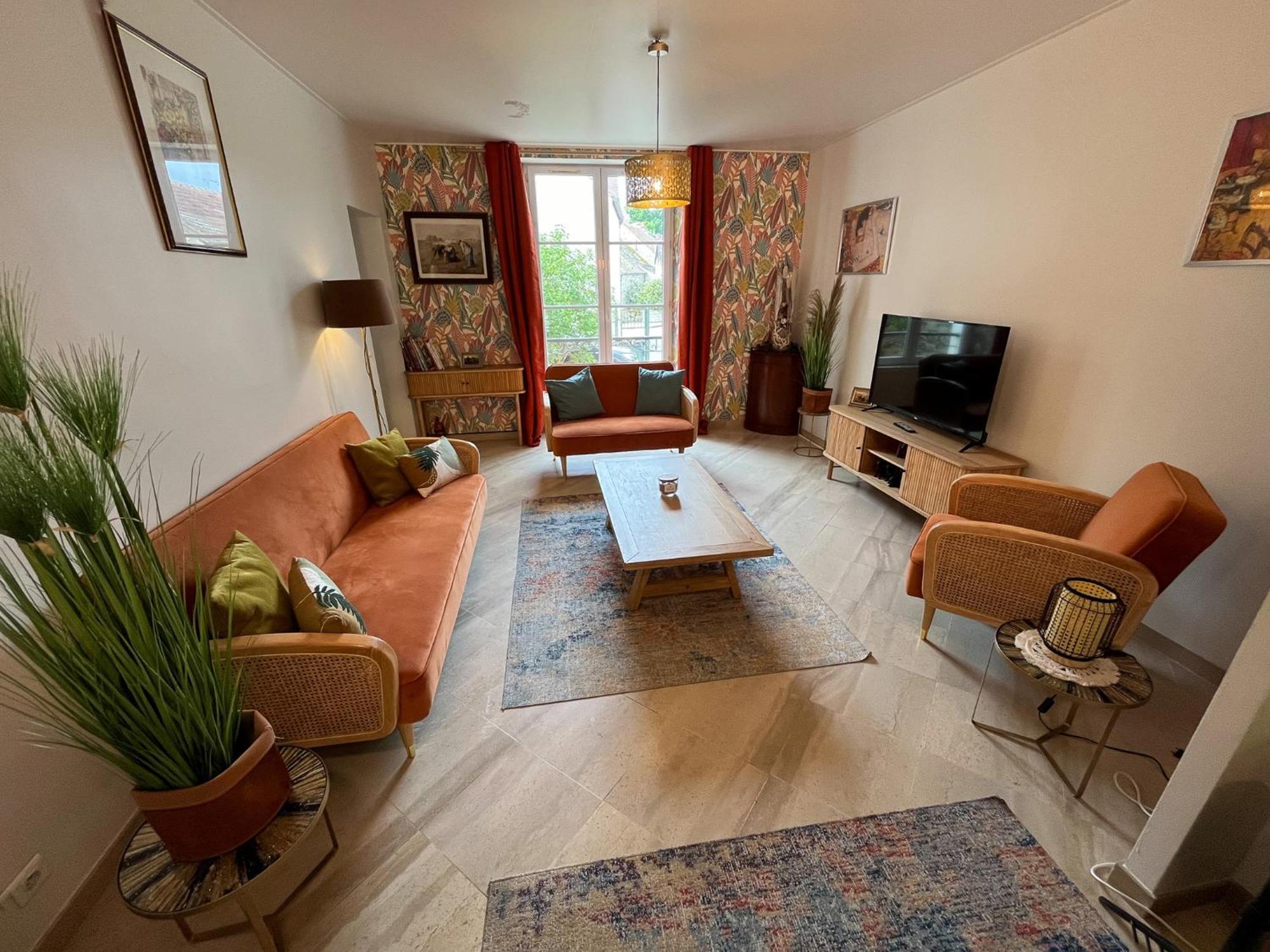 Appartement Rdc Avec Jardin Au Coeur De Barbizon 2 A 6 Personnes Exterior foto