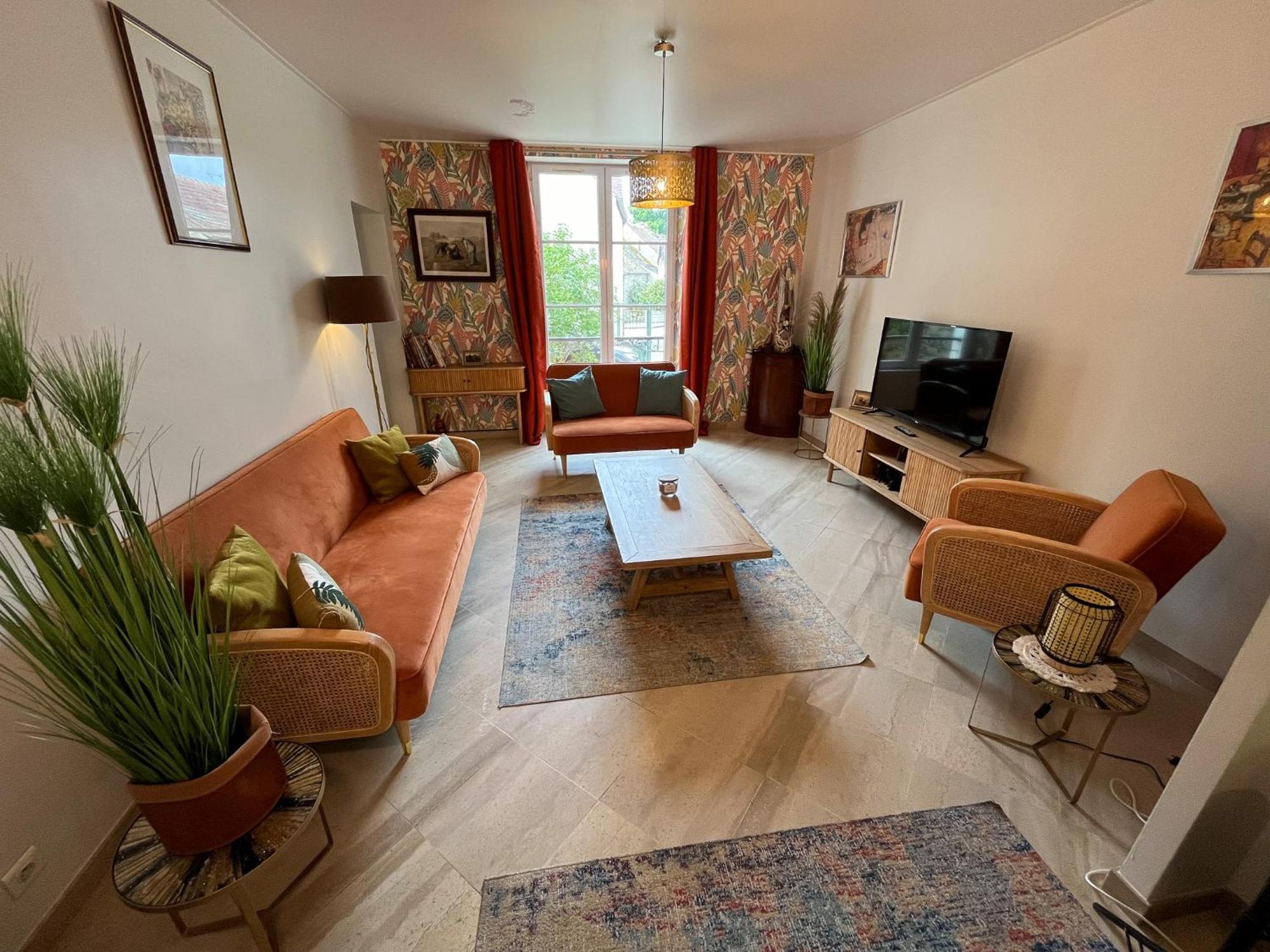 Appartement Rdc Avec Jardin Au Coeur De Barbizon 2 A 6 Personnes Exterior foto